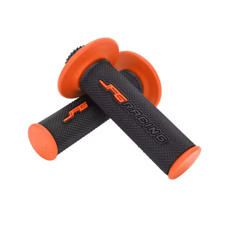 Jfg Racing Dirt Bike Grips 7/8" Motorcycle Handlebar Grips Yz450f 2016-2017 ( Inner Diameter Left:  22Mm,  Right: 25Mm)(Orange) 1
