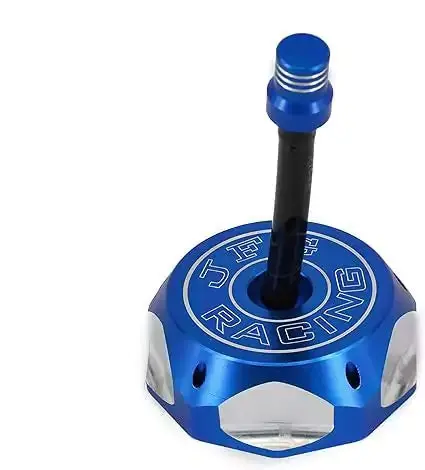 Jfg Racing  Gas Fuel Petrol Tank Cap Cover  Raptor 700 2006-2021 (Blue) 1