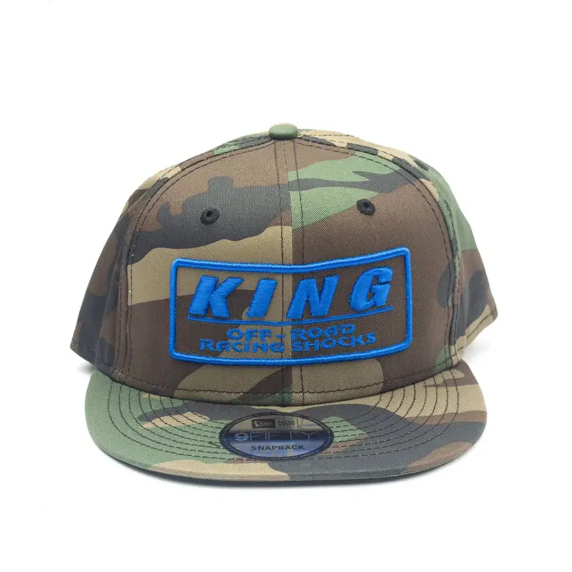 King Shocks 9Fifty Camo W/ Blue Logo (Snapback) Pt# App-Sb011 1