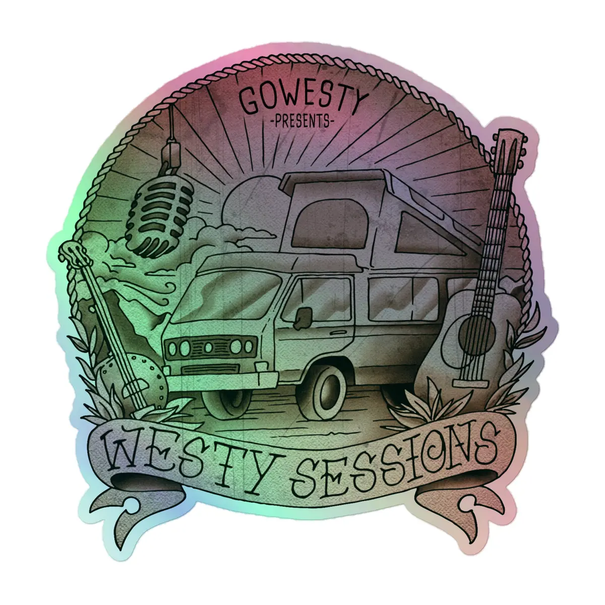 Westy Sessions Holographic Sticker 3