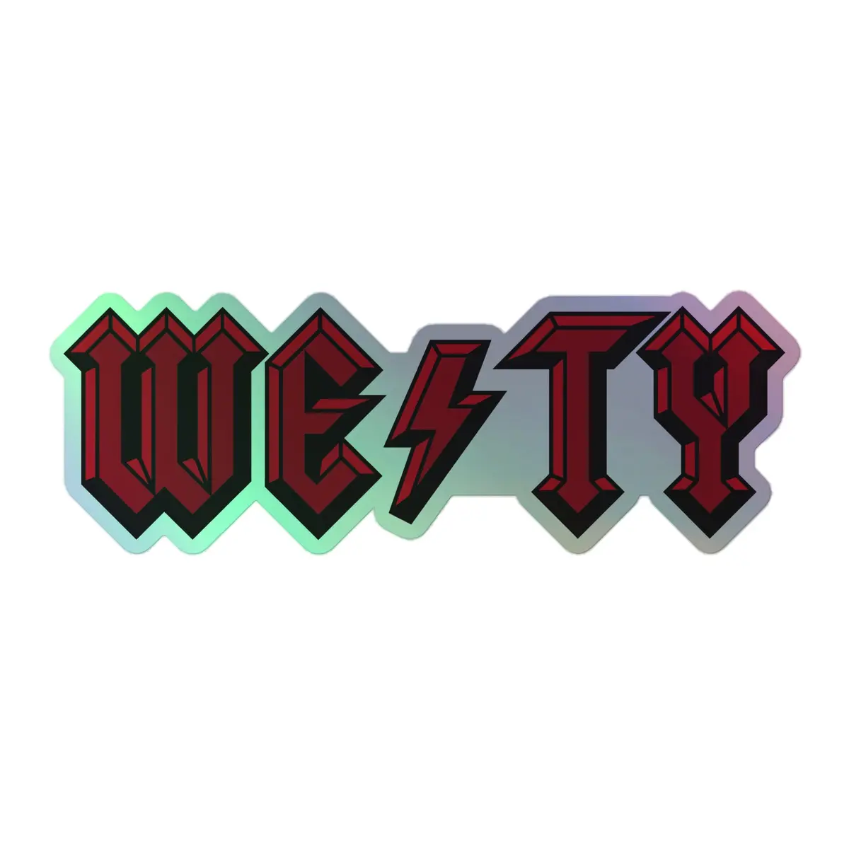 High Voltage Westy Holographic Sticker 3