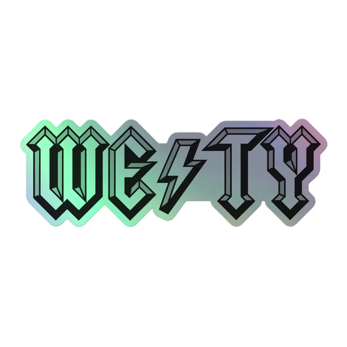 High Voltage Westy Holographic Sticker 3