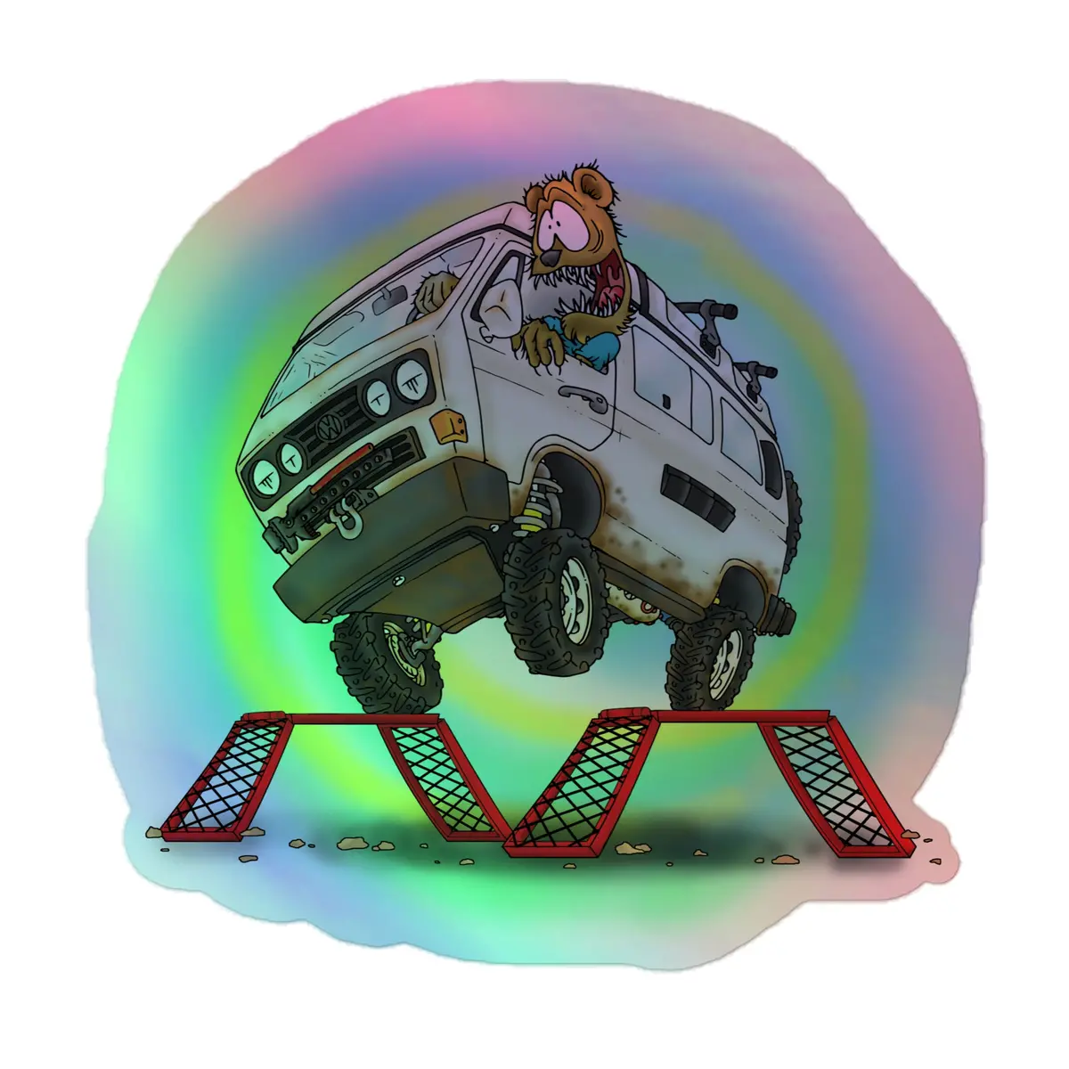 Ramp Champ Holographic Sticker 3