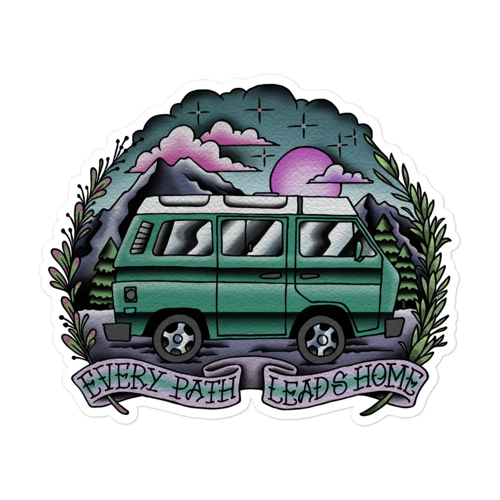 Every Path Leads Home Sticker 3