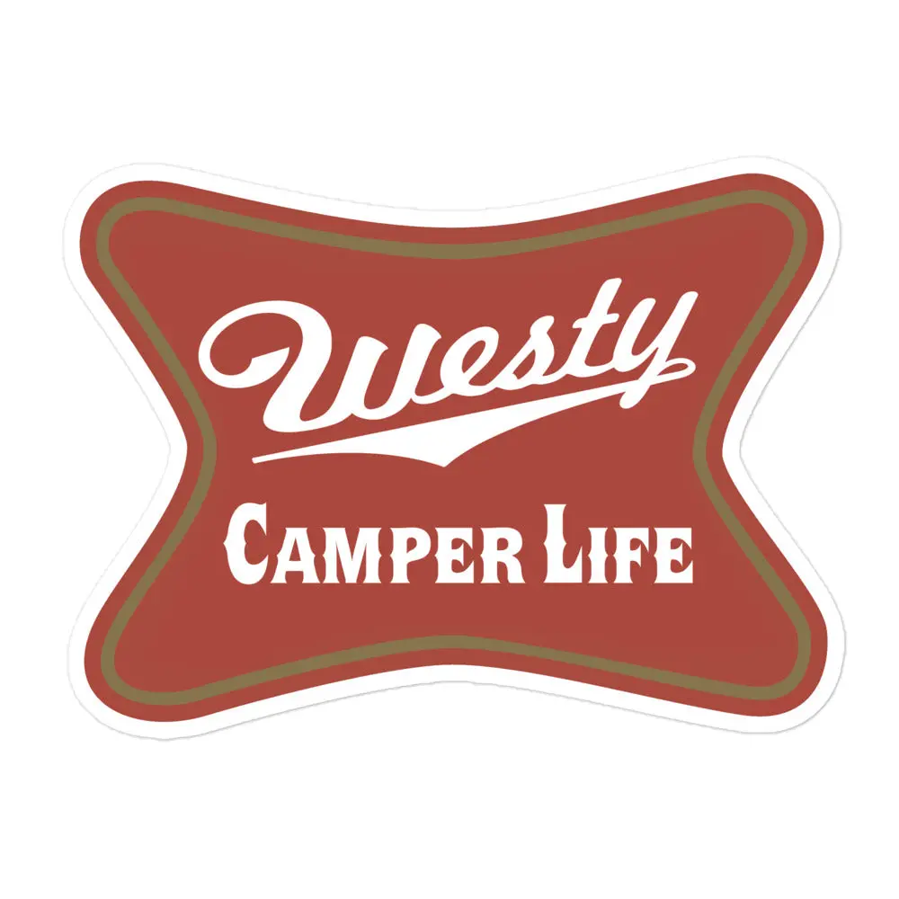 Westy Camper Life Sticker 3