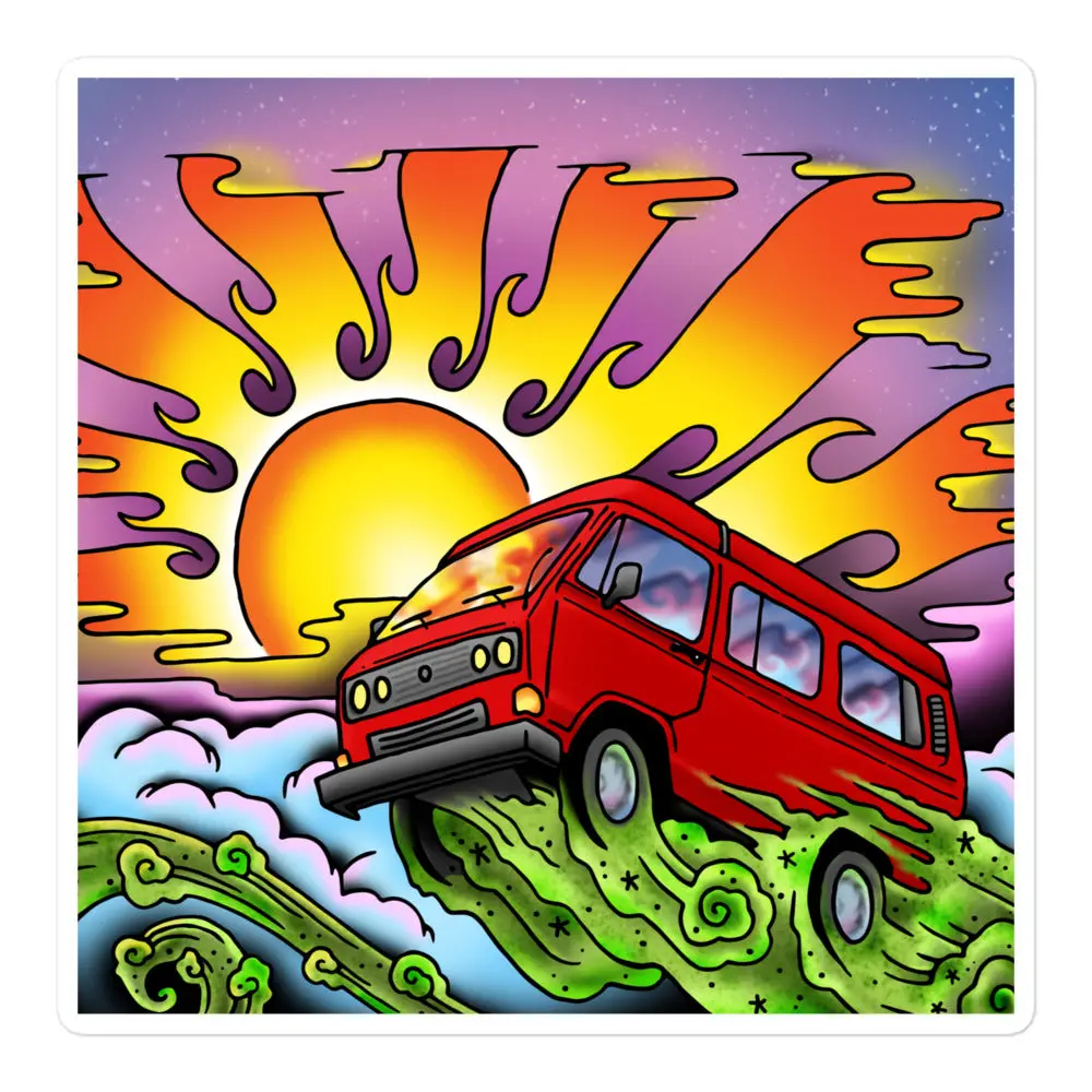 Van & Sun Sticker 3