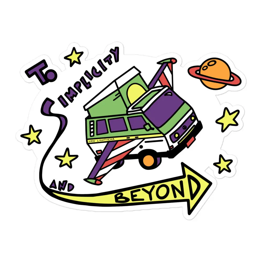 Van Lightyear Sticker 3