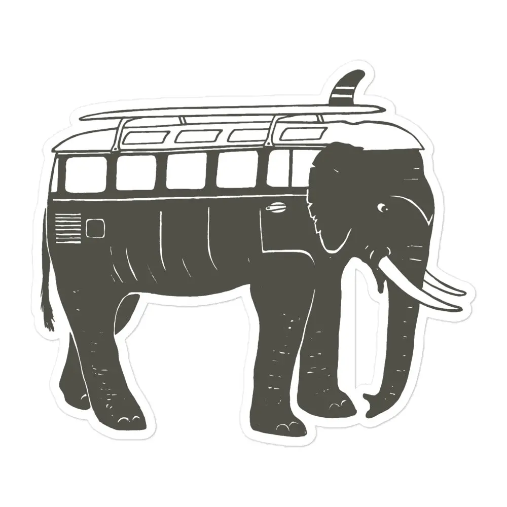 Easy Ride Elephant Sticker 3