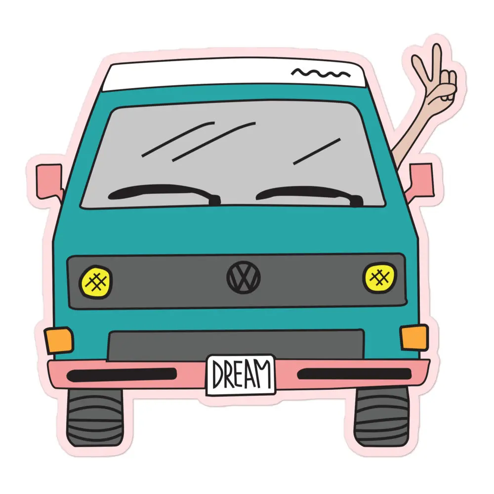 Dream Machine Sticker 3