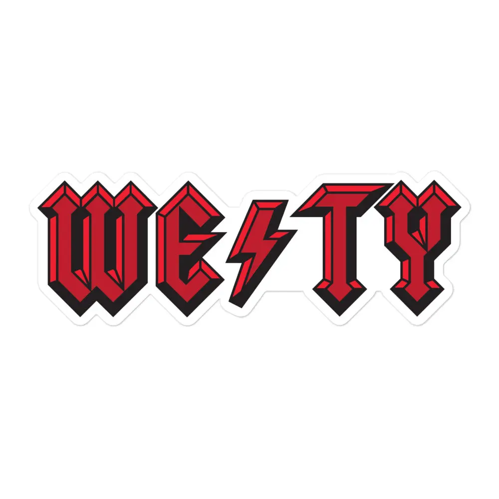 High Voltage Westy Sticker 3