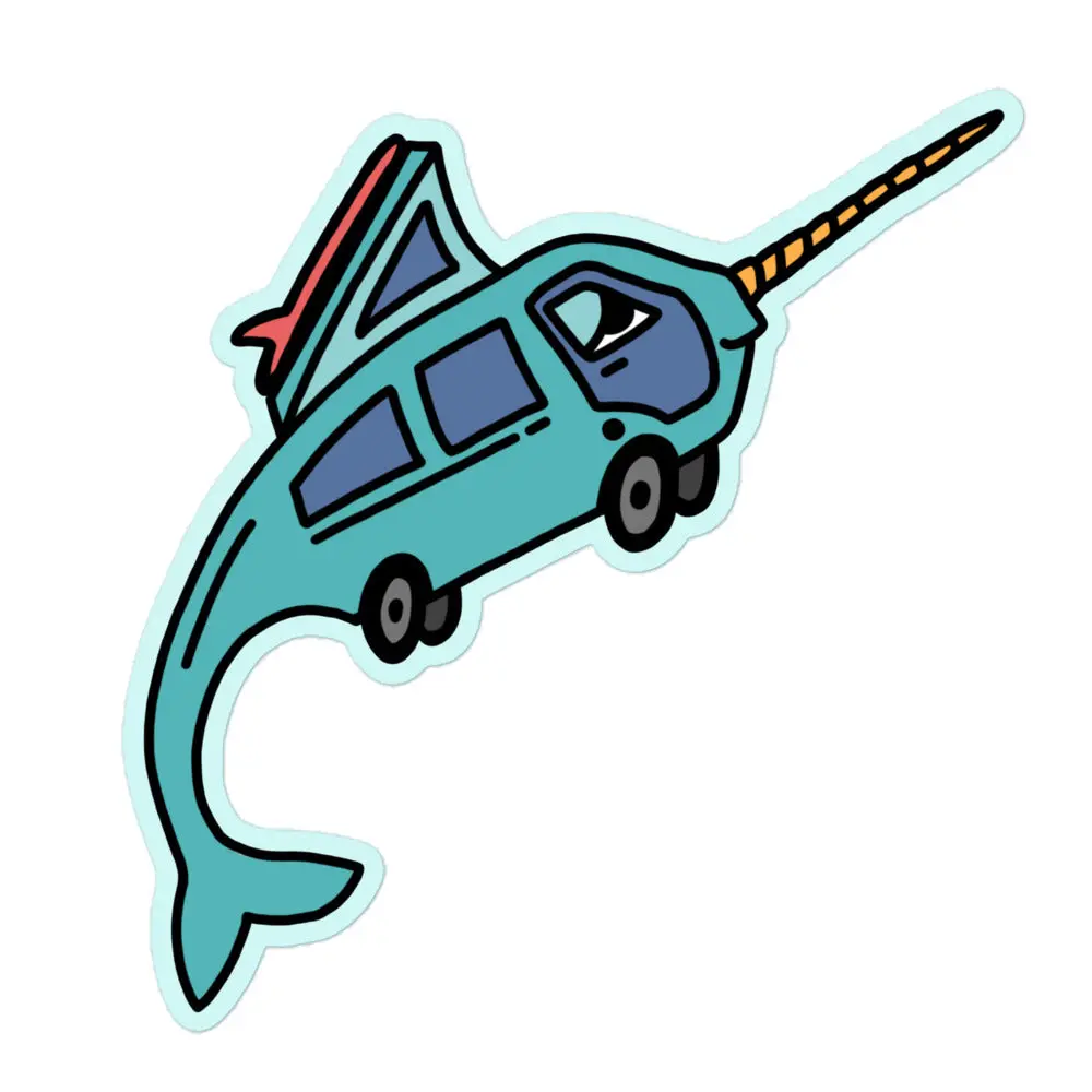 Narwhal Ned Sticker 3