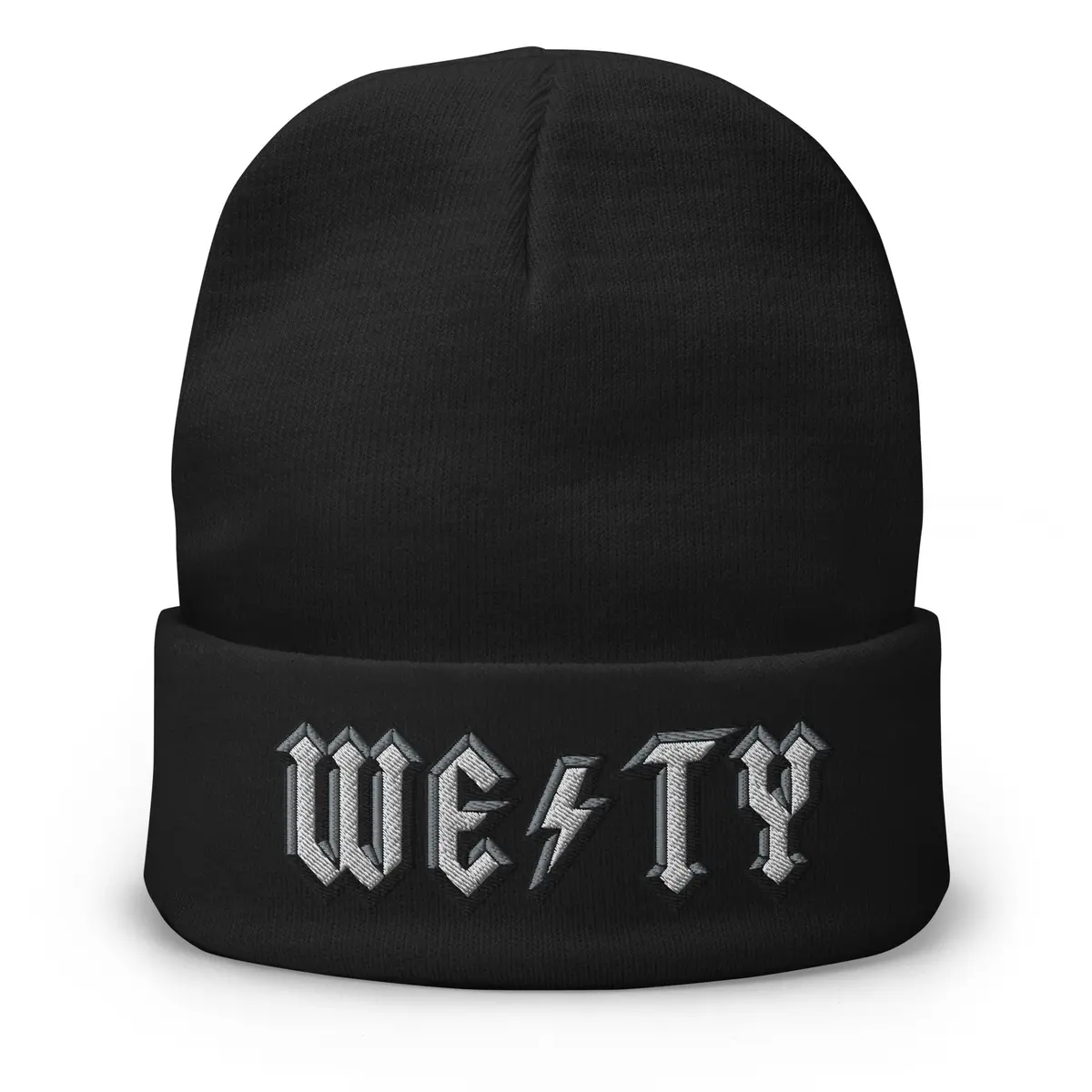 High Voltage Westy Embroidered Beanie 2