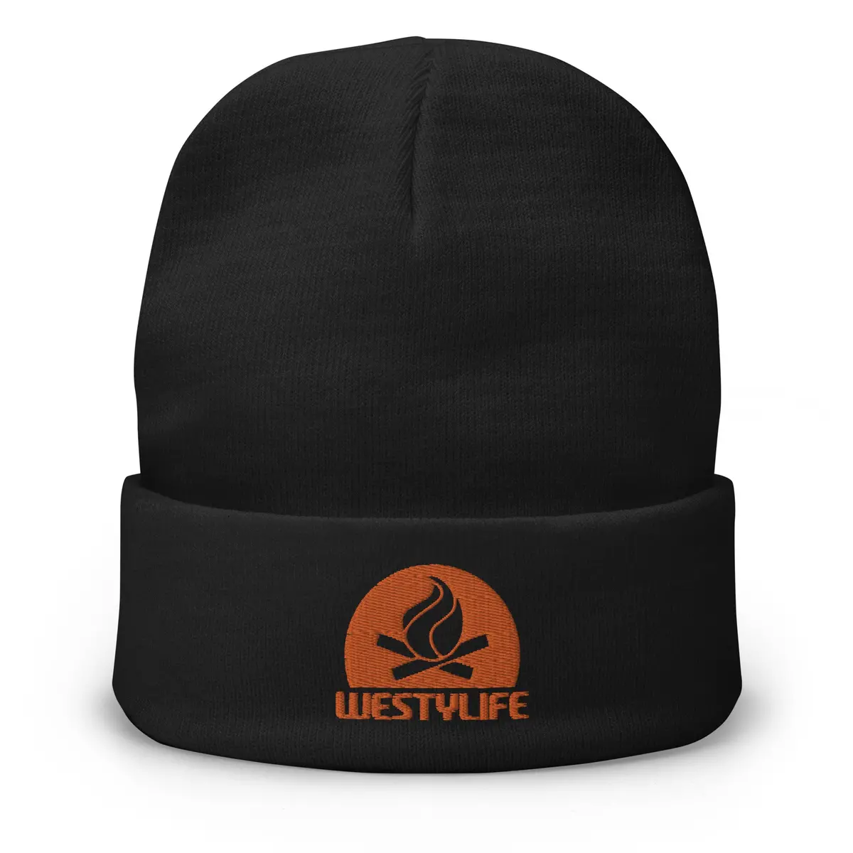 Westy Life Camp Fire Embroidered Beanie 1