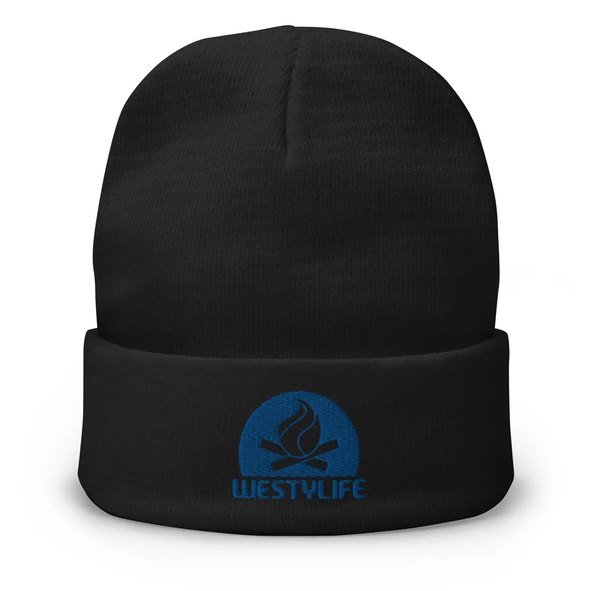 Westy Life Camp Fire Embroidered Beanie 1