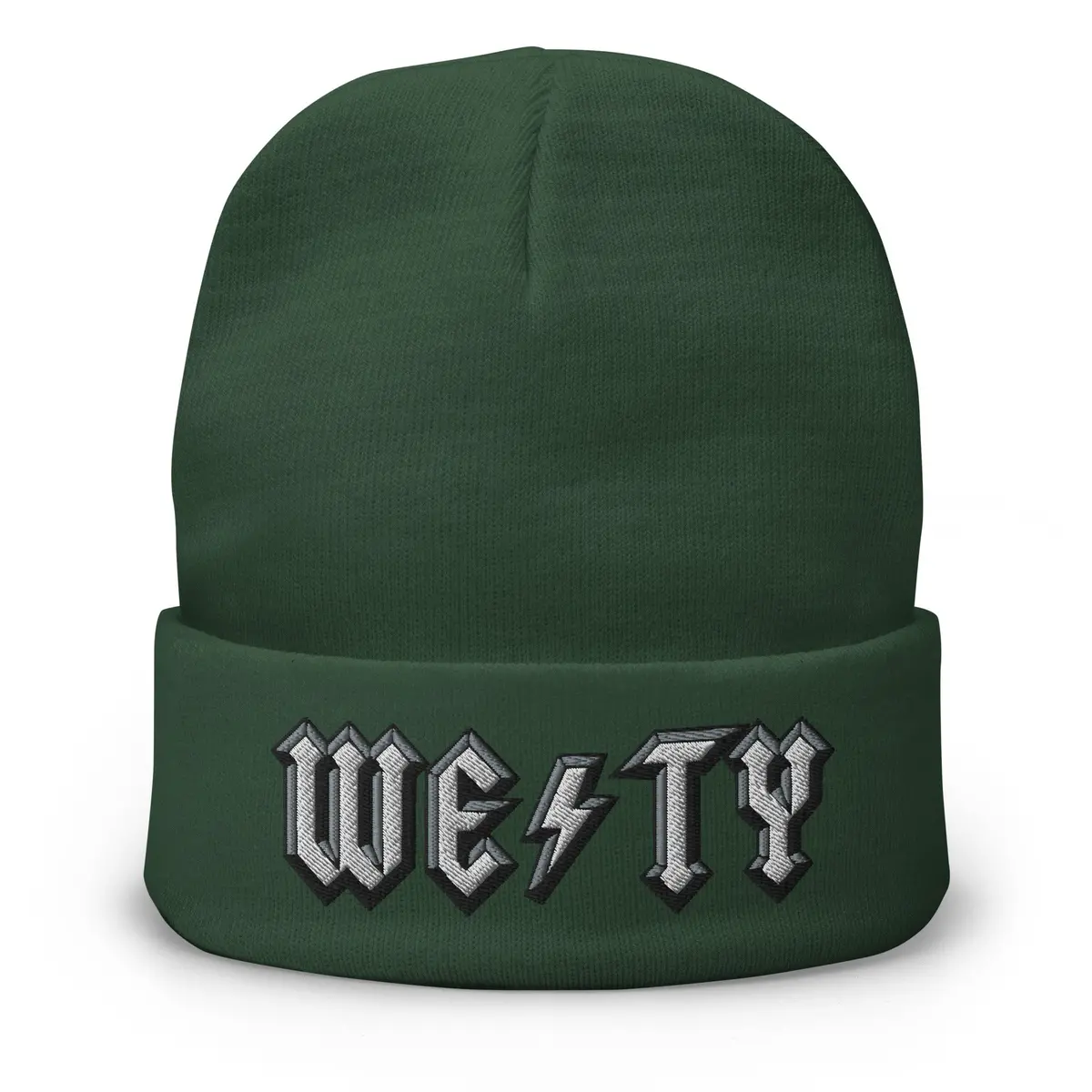 High Voltage Westy Embroidered Beanie 6