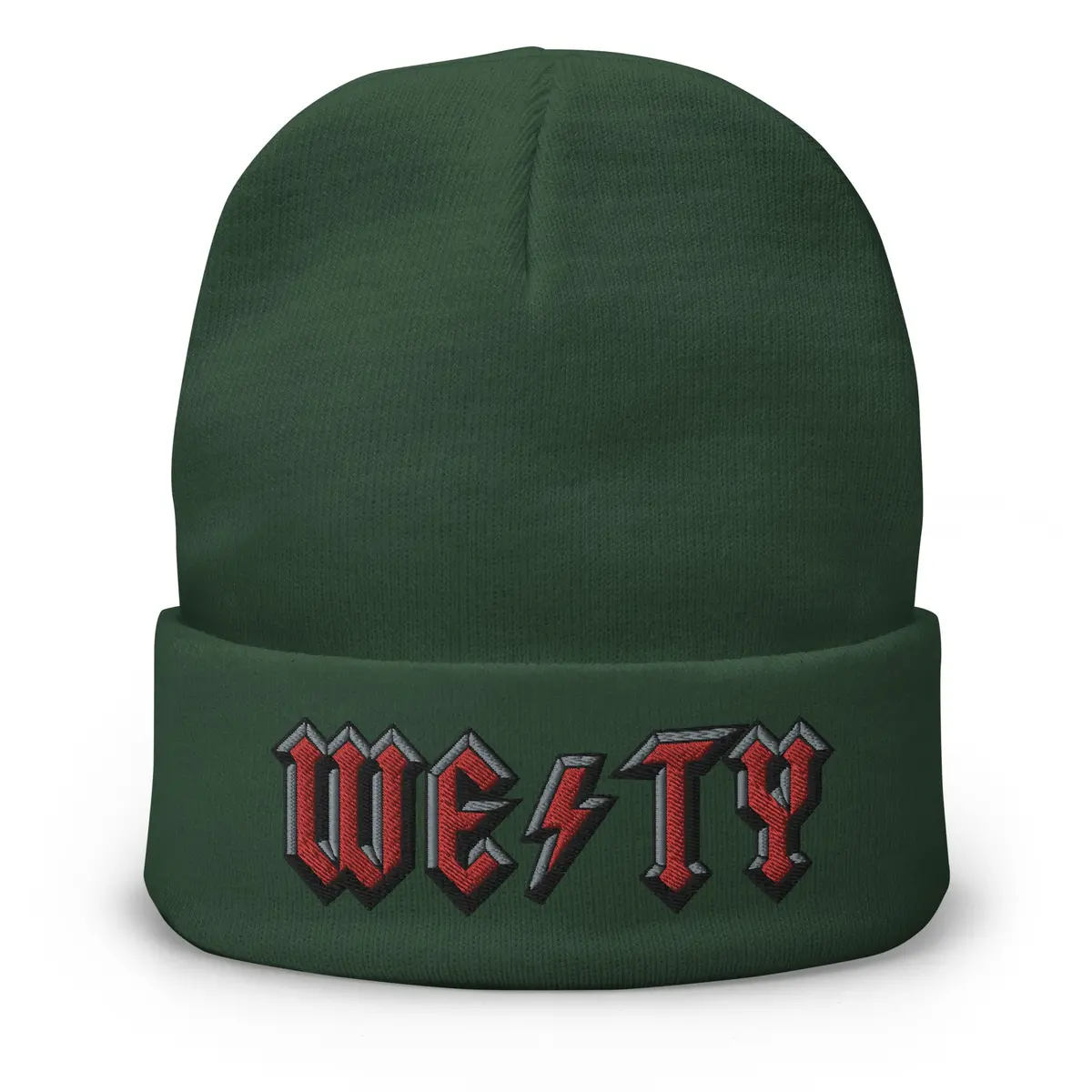High Voltage Westy Embroidered Beanie 6