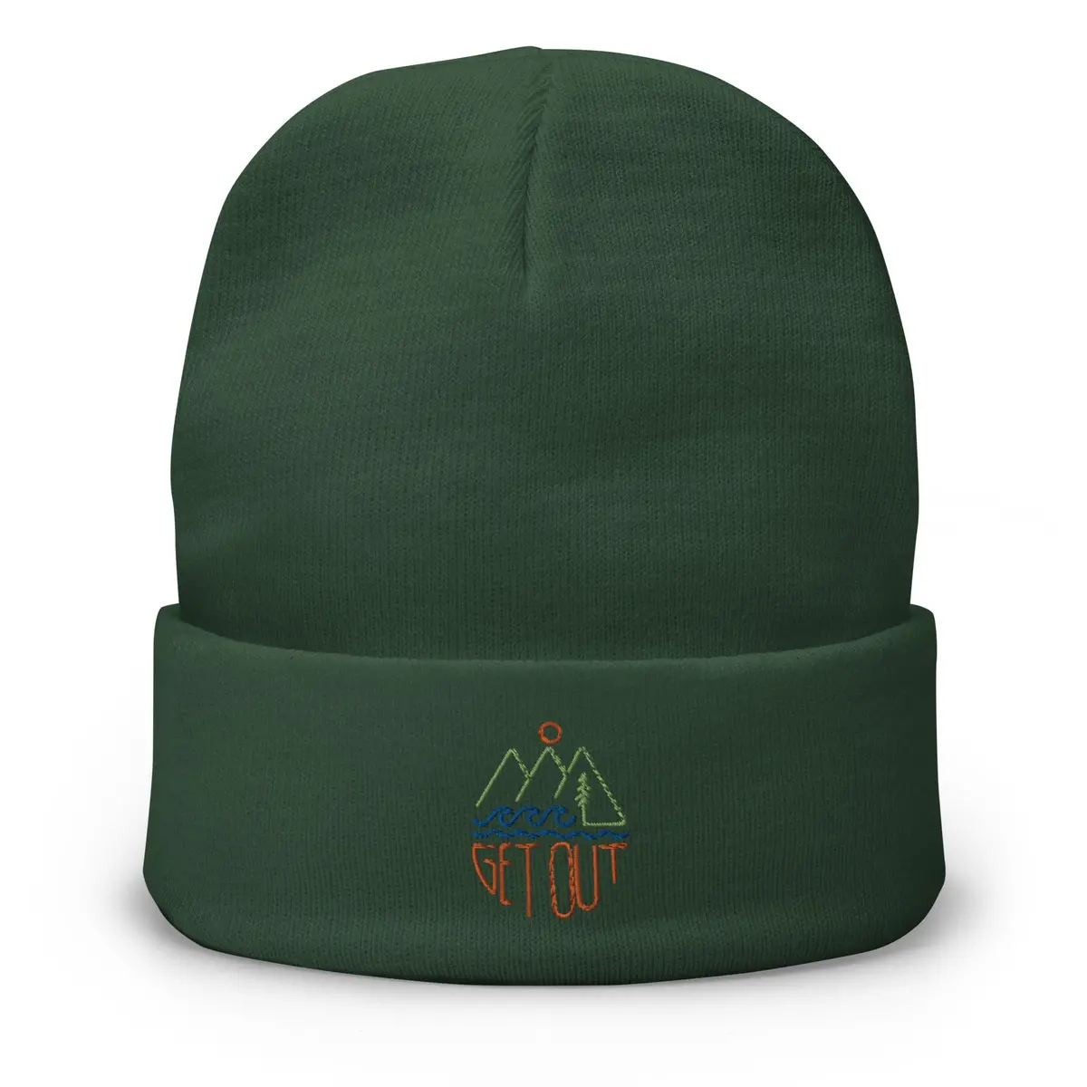 Get Out Embroidered Beanie 5