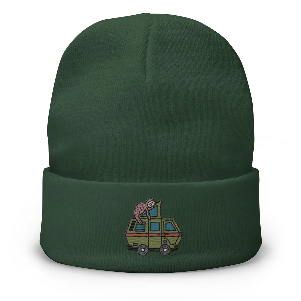 Stewie Sloth Embroidered Beanie 3