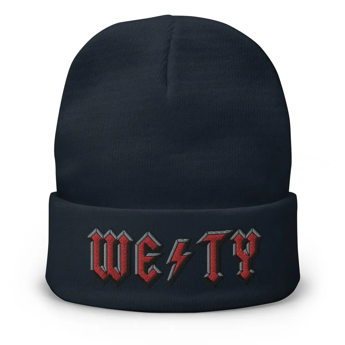 High Voltage Westy Embroidered Beanie 5