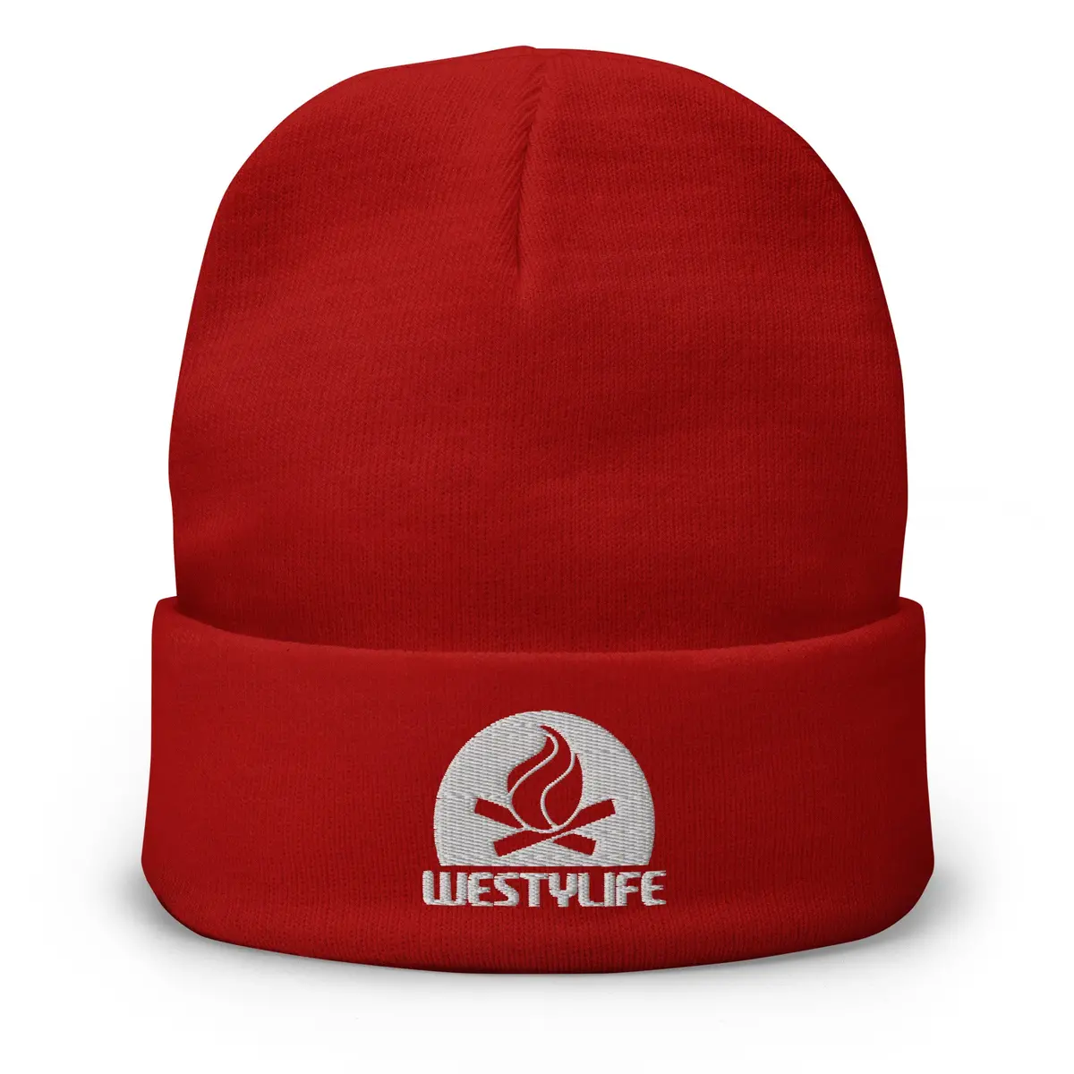 Westy Life Camp Fire Embroidered Beanie 2