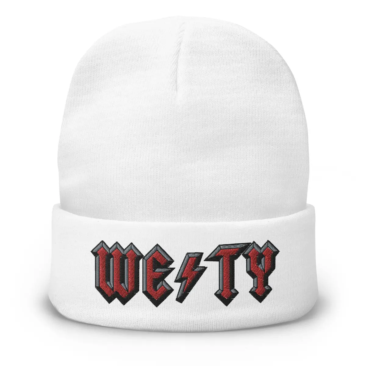 High Voltage Westy Embroidered Beanie 6