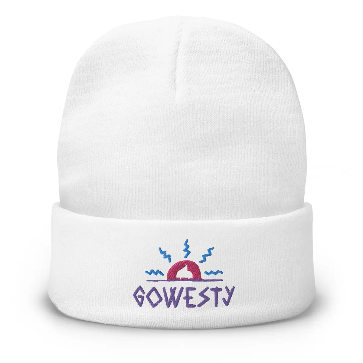 Mak Gowesty Logo Embroidered Beanie 4