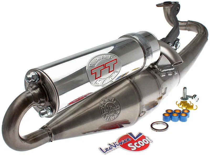 Leo Vince Tt Handmade Exhaust For The Keeway Fact, Vento Triton, 2 Stroke 1