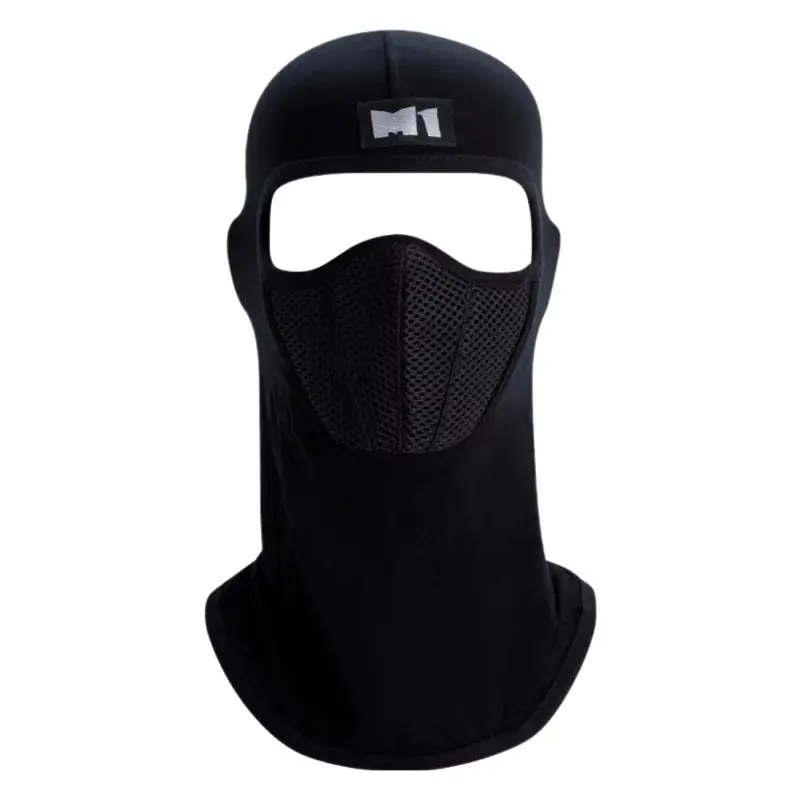 M1 Full Face Cover Balaclava Protection Filter Plain Ski Dust Mask -Black 1