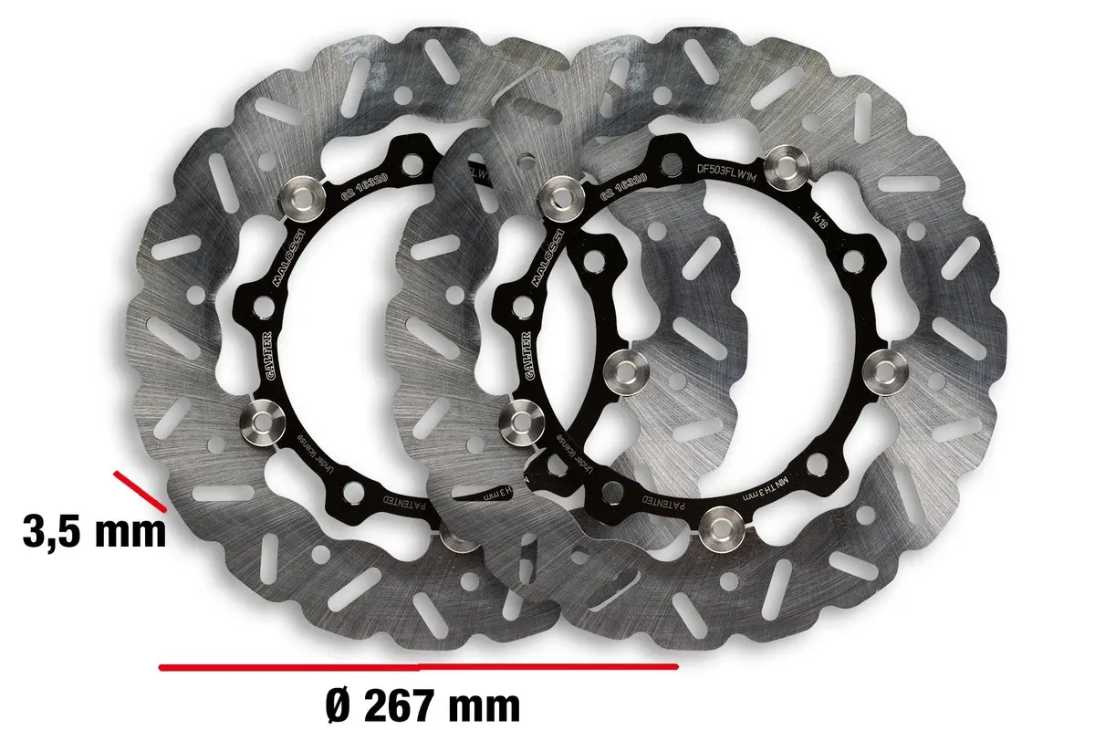 Malossi Front Rotor Kit For Tmax 1