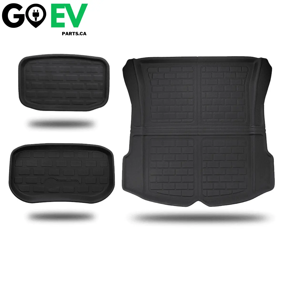 Tesla Model 3 (2024–2026) Xpe Frunk & Trunk Mats Set (3 Pcs) 1