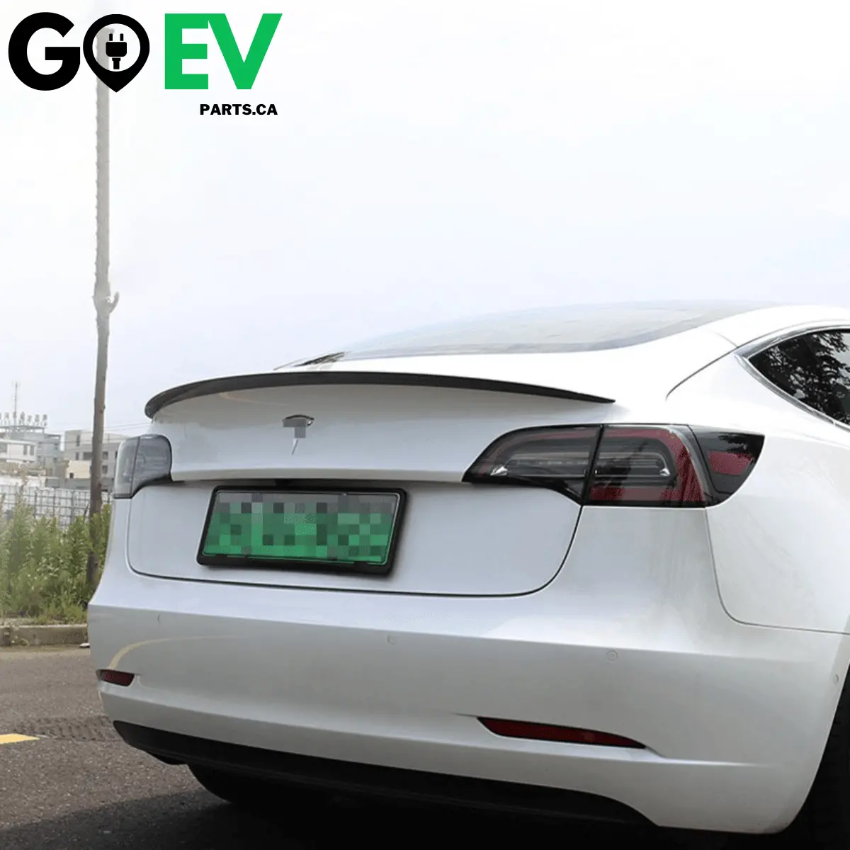 Tesla Model 3 Performance Spoiler (Abs With Coating) 1