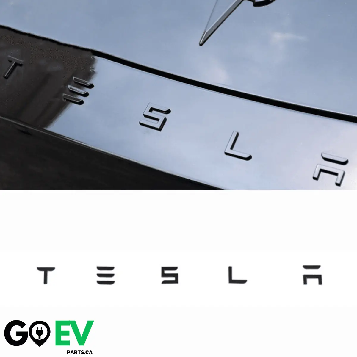 Tesla Model S/3/X/Y Letter Logo Decal 1