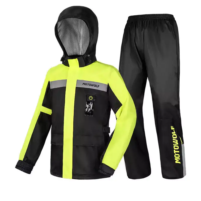 Motowolf Motorcross Rain Coat 1