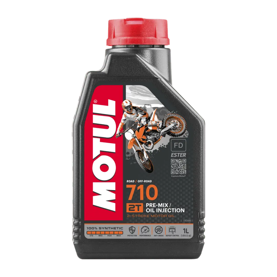 Motul 710 Synthetic 2T Oil 1L 1