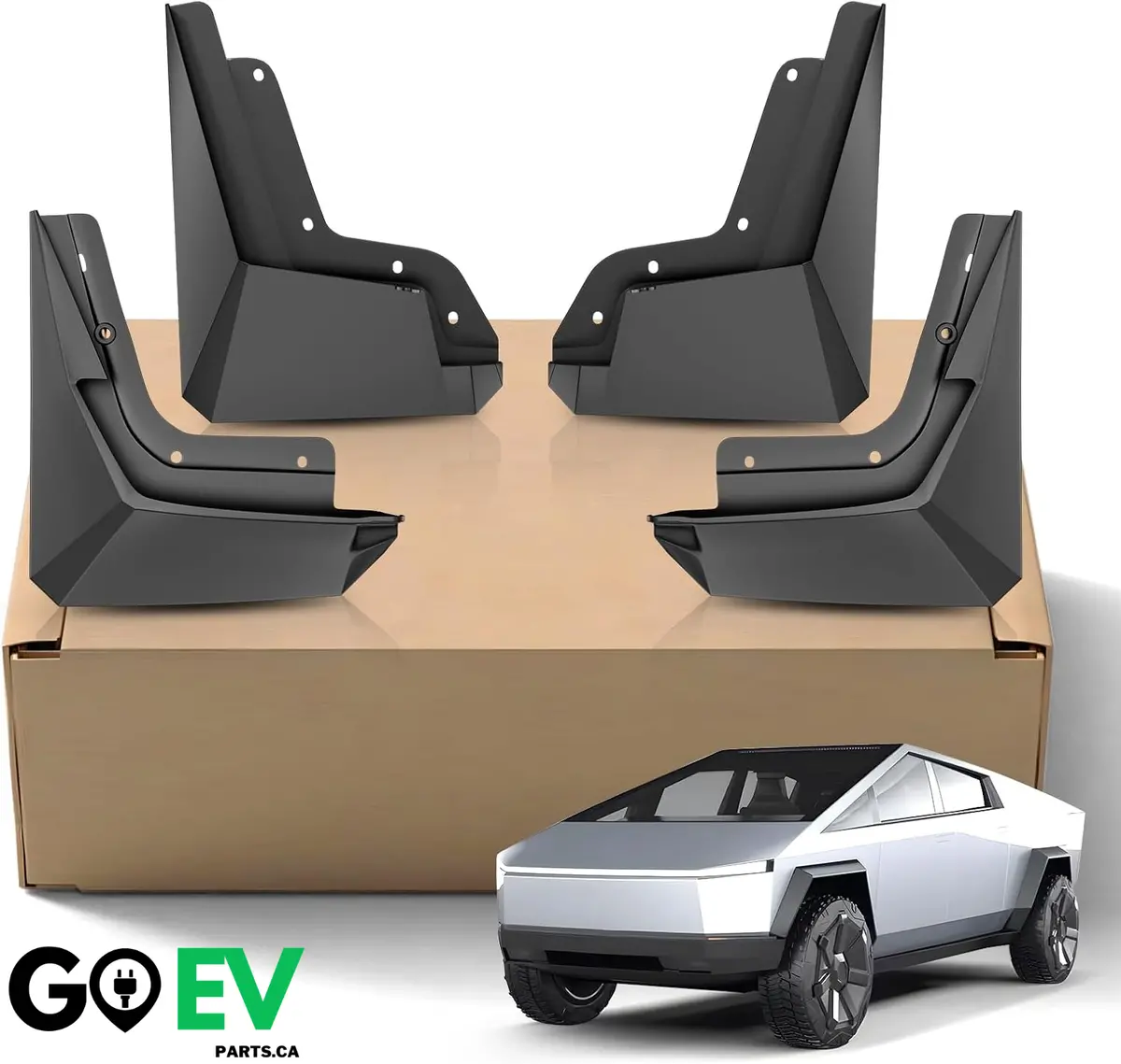 Tesla Cybertruck: Heavy-Duty Mud Flaps – Custom Fit For Maximum Protection And Style 1