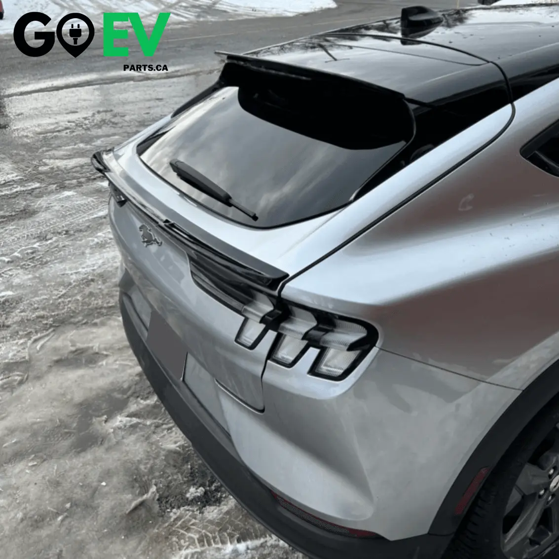 Mustang Mach-E: Rear Trunk Spoiler 1
