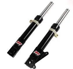 Ncy Front Forks, Titanium - Black 2
