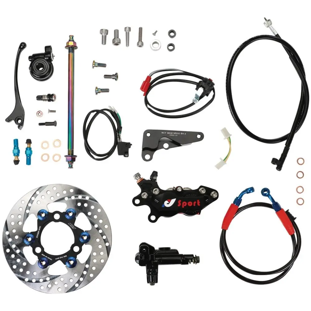 Ncy "Slammed" Disk Brake Kit For Honda Ruckus & Metropolitan 1