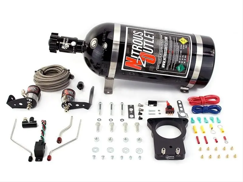 Nitrous Outlet Plate-Type Nitrous System – Dual-Nozzle Setup, P/N 00-10118-90-12 1