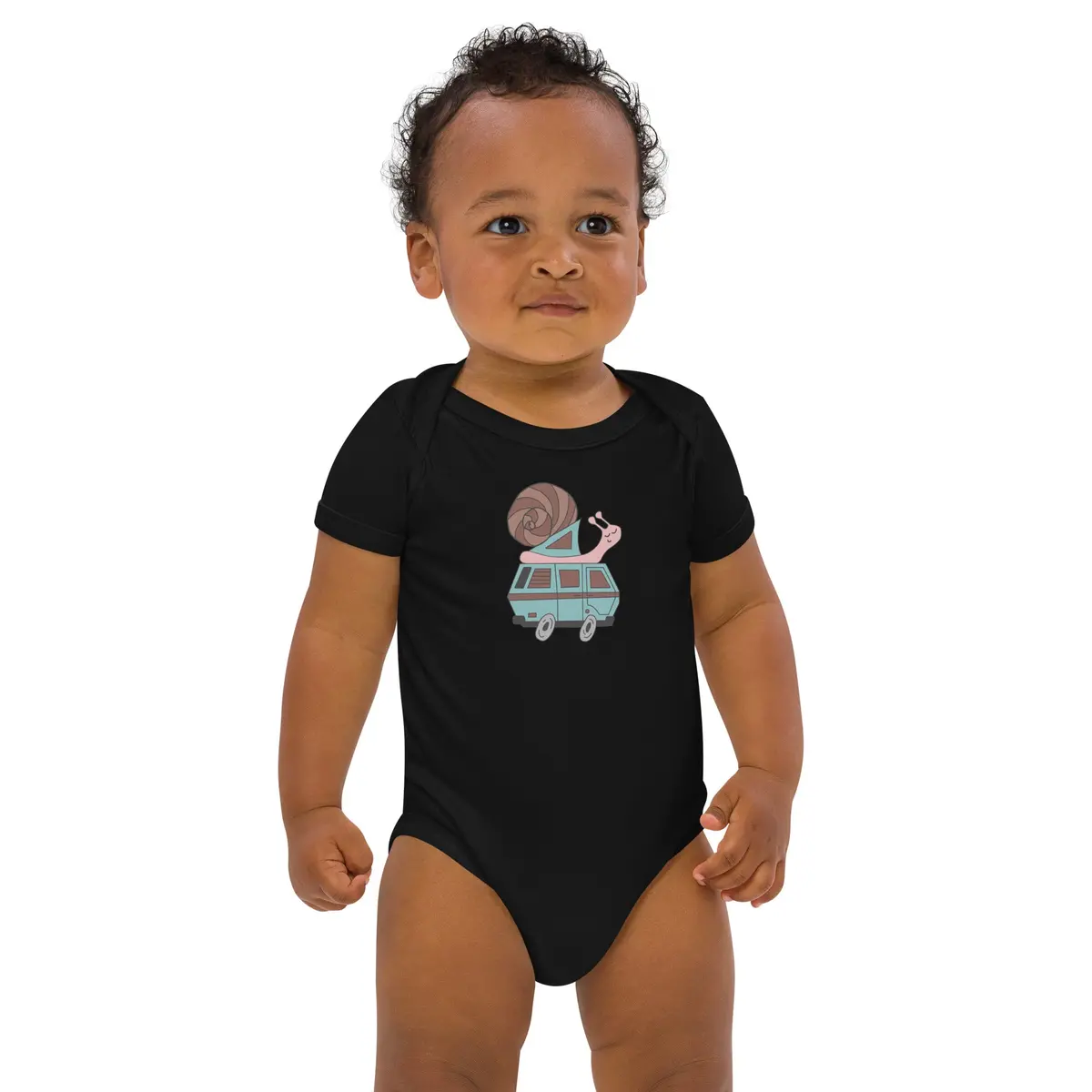 Sally Snail One-Piece Baby Body Suit 6