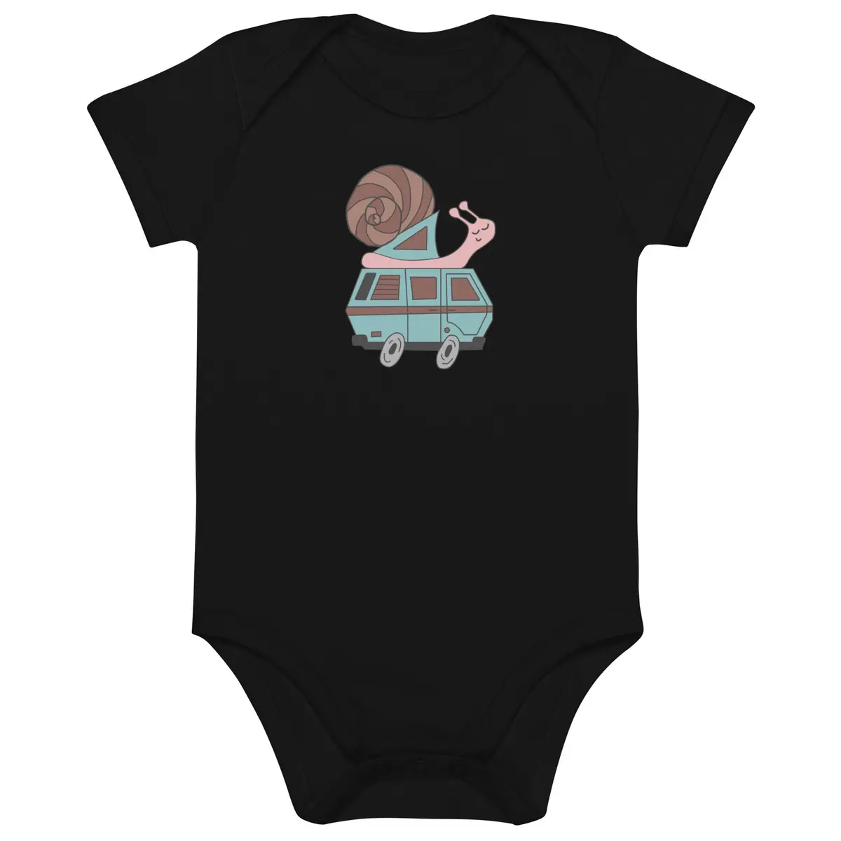 Sally Snail One-Piece Baby Body Suit 4