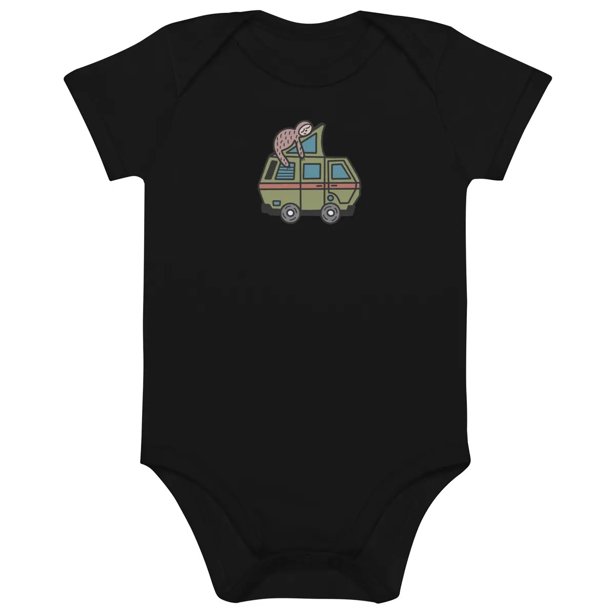 Stewie Sloth One-Piece Baby Bodysuit 1