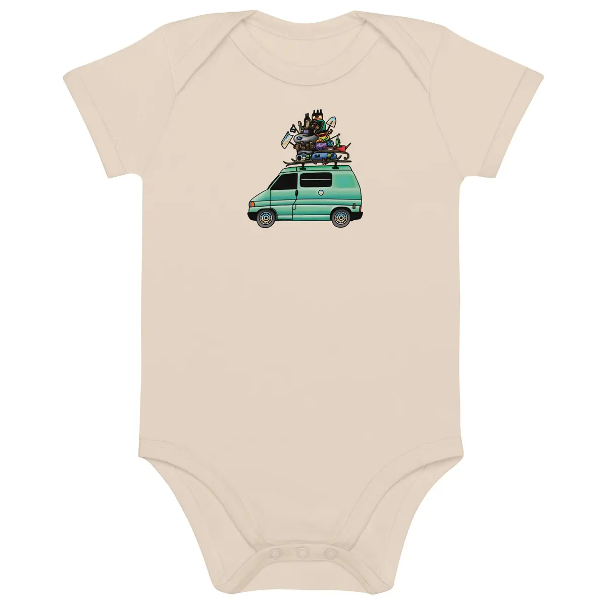 Rad Vanagon Baby Bodysuit – Soft One-Piece Outfit