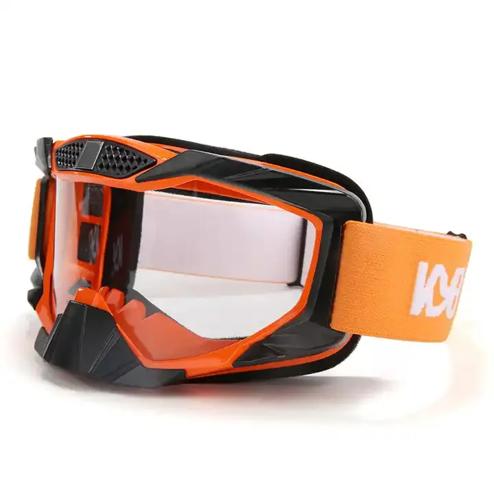 Outdoor Sport Motorbike Clear Glasses Anti Fog Motocross Goggles Motorcycle Goggles For Eye Protect 1