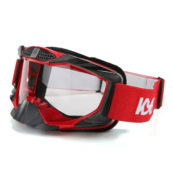 Outdoor Sport Motorbike Clear Glasses Anti Fog Motocross Goggles Motorcycle Goggles For Eye Protect 1