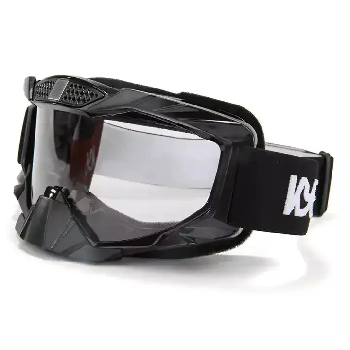 Outdoor Sport Motorbike Clear Glasses Anti Fog Motocross Goggles Motorcycle Goggles For Eye Protect 1