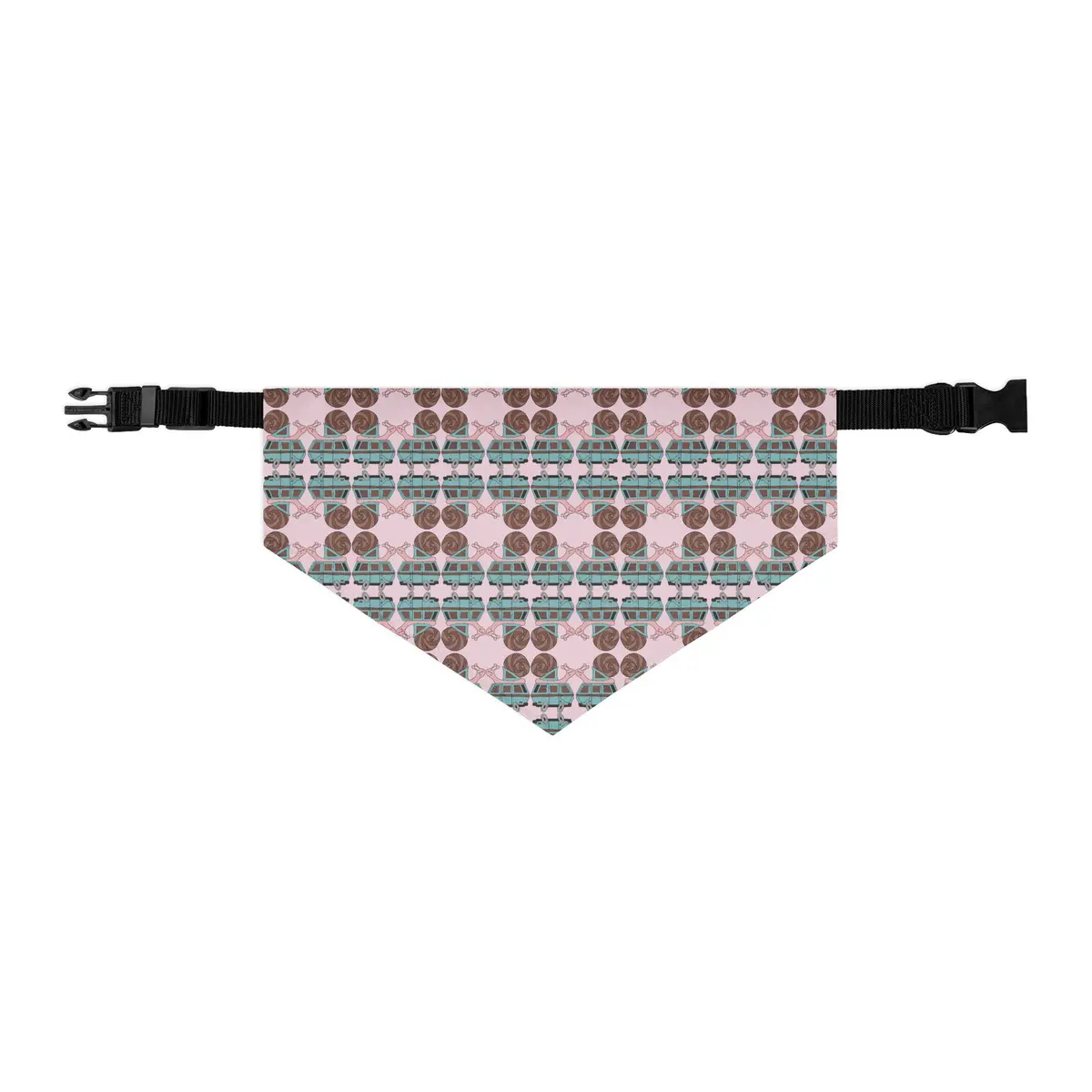 Sally Snail Pet Bandana Collar 3
