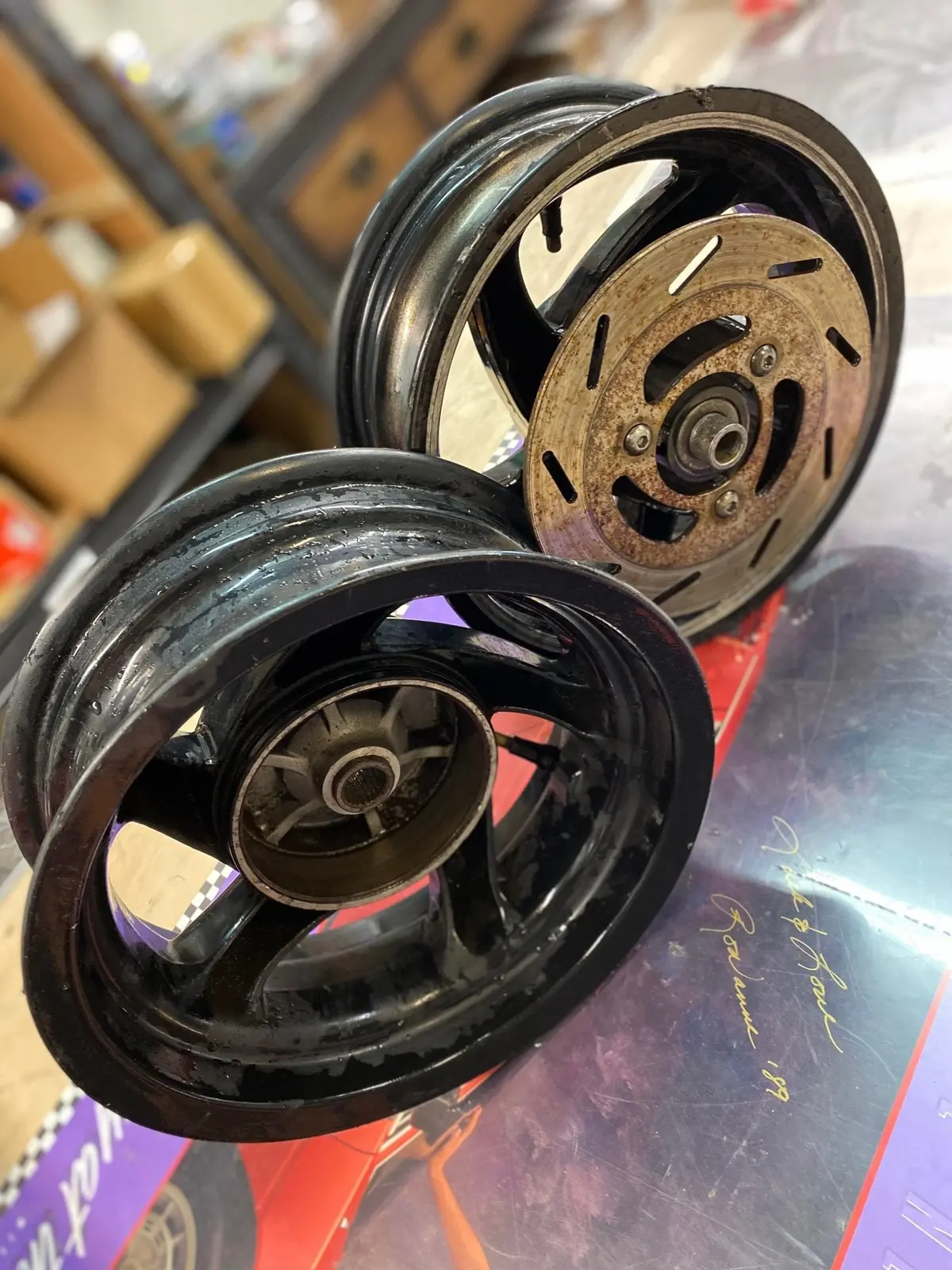 Piaggio Typhoon Wheel Set 1