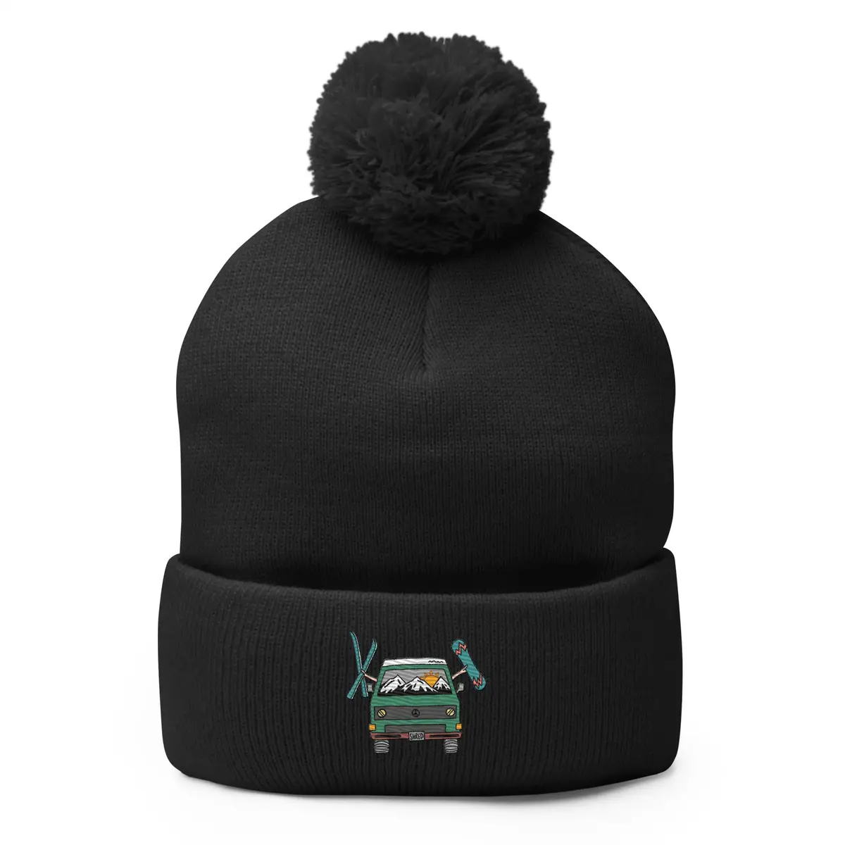 Shred Van Pom-Pom Beanie 1