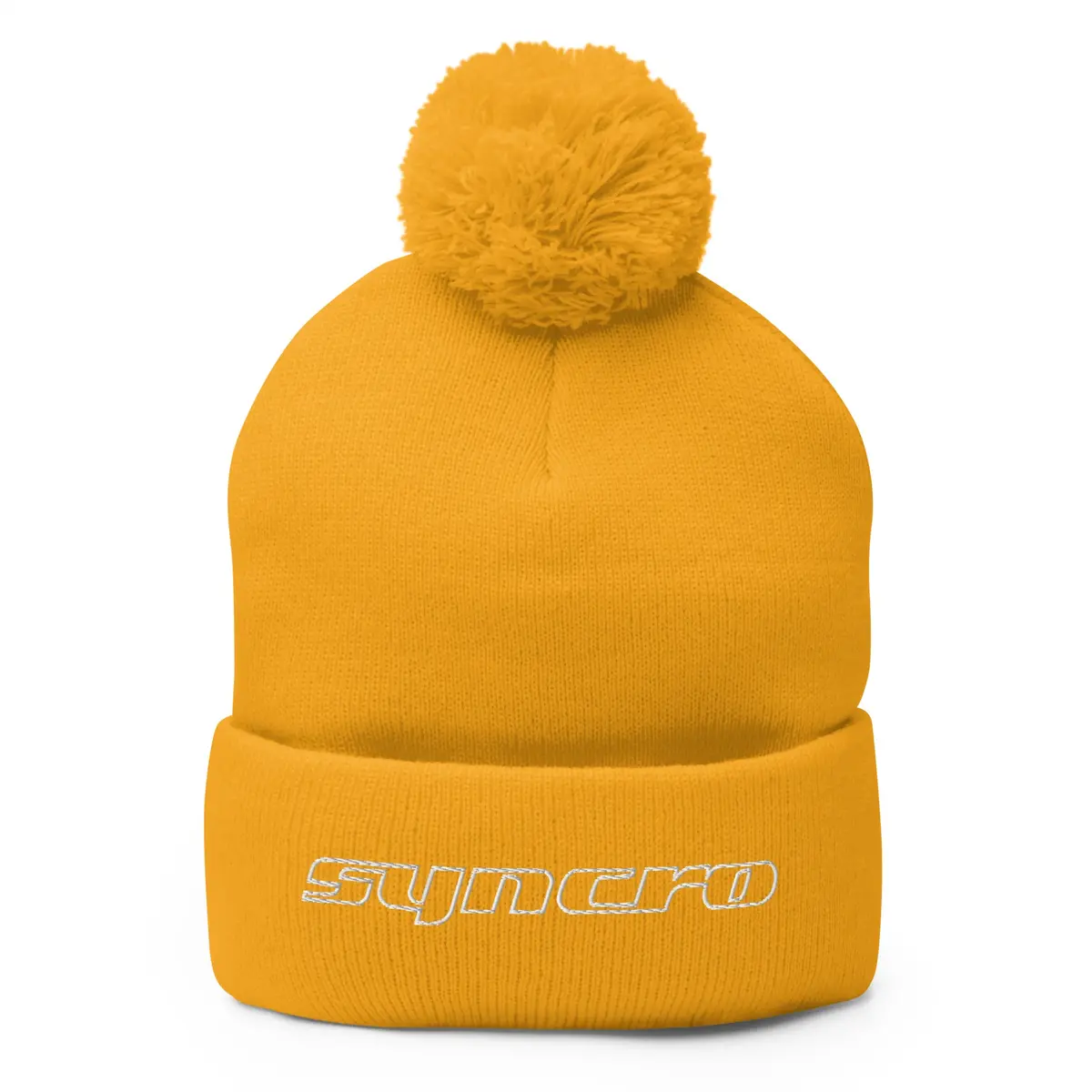 Syncro Script Pom-Pom Beanie 11